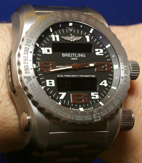 breitling emergency wrist watch.